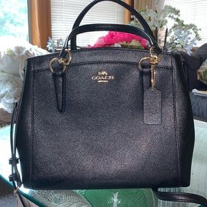 Coach black purse